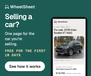 WheelSheet. Selling a car? One page for the car you’re selling. Free for the first 10 days.