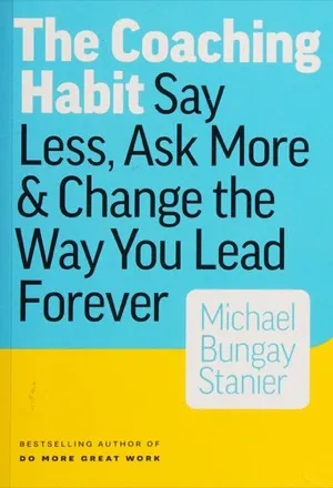 The Coaching Habit book cover