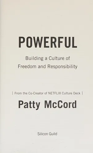 Powerful by Patty McCord