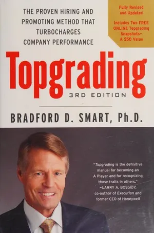 Topgrading by Bradford Smart — book cover